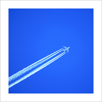 Flugzeuge. Giganten am Horizont.