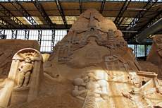 Sandskulpturen Travemünde 2022 - Reise um die Welt. Europäische Architektur - © Zsolt M. Tóth (Europa)