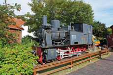 Wangerooge: Die letzte Wangerooge Dampflokomotive. Baujahr 1929, Einsatz 1929 bis 1957.