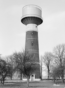 Der Wasserturm in Kempen wurde 1906 gebaut.